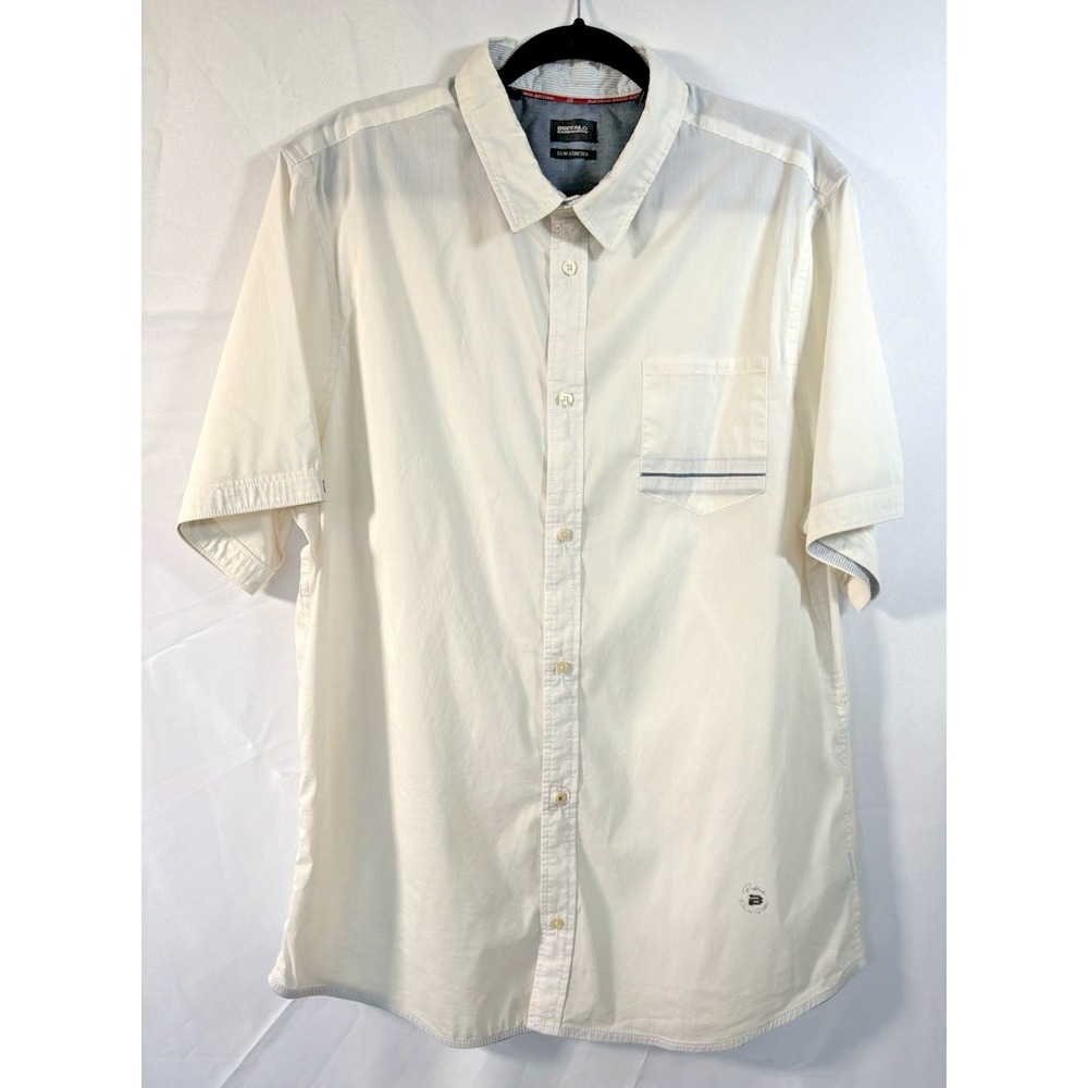 Buffalo David Bitton Shirt 2XL Short Sleeve Button Up